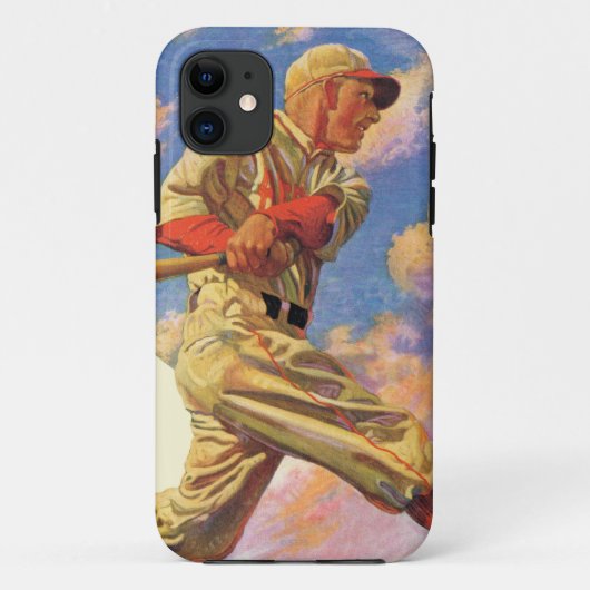 Baseball Batter Case-Mate iPhone Case (Achterkant)