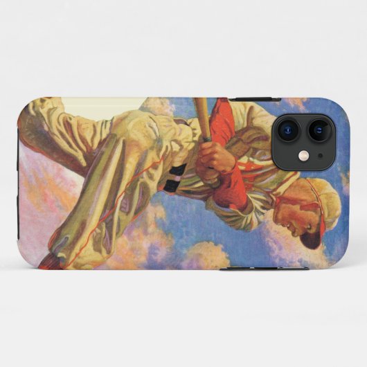 Baseball Batter Case-Mate iPhone Case (Achterkant (horizontaal))