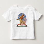 Baseball Batter Kinder Shirts (Voorkant)