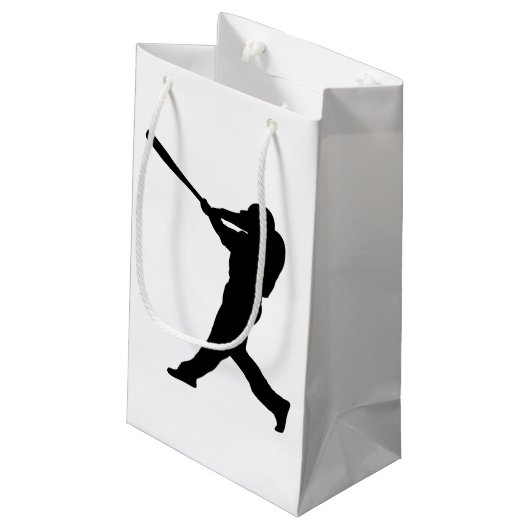 Baseball Batter Klein Cadeauzakje (Achterkant Gekanteld)