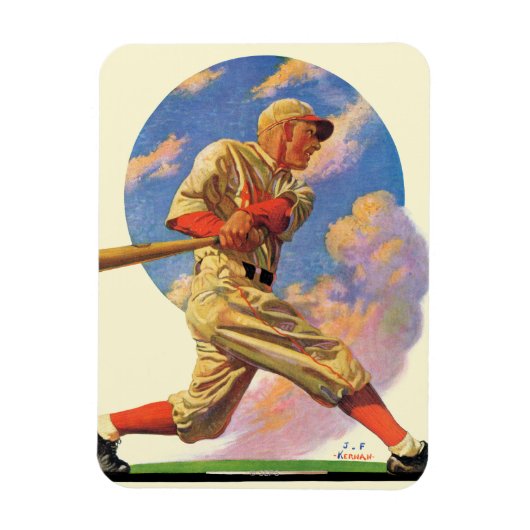 Baseball Batter Magneet (Verticaal)