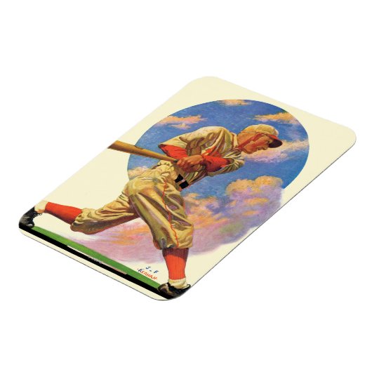 Baseball Batter Magneet (Linkerzijde)