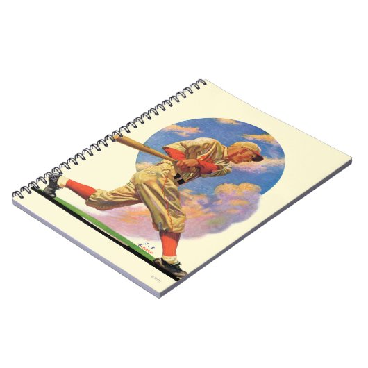 Baseball Batter Notitieboek (Linkerzijde)