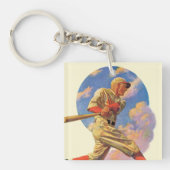 Baseball Batter Sleutelhanger (Voorkant)