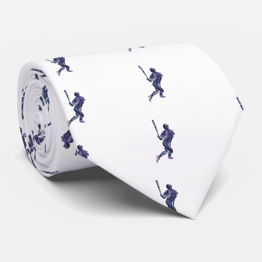 Baseball Batter Sports stropdas (Opgerold)