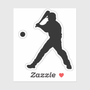 Baseball Batter Sticker