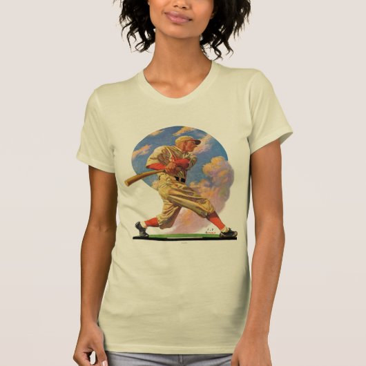 Baseball Batter T-shirt (Voorkant)