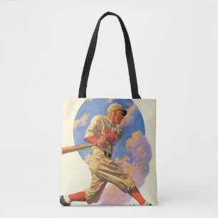 Baseball Batter Tote Bag