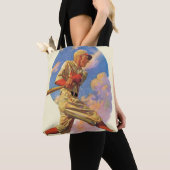 Baseball Batter Tote Bag (Dichtbij)