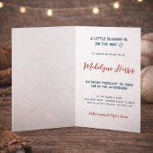 Baseball Bear Boy Little Slugger  Baby Shower