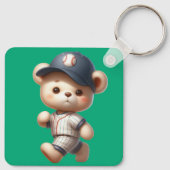 Baseball Bears 1 Sleutelhanger (Achterkant)