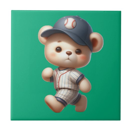 Baseball Bears 1 Tegeltje (Voorkant)