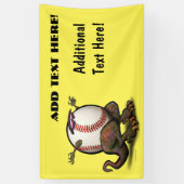 Baseball Beast Banner (Verticaal)