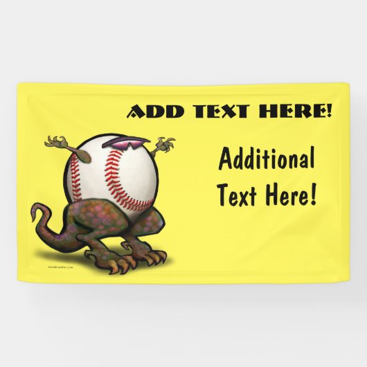 Baseball Beast Banner (Horizontaal)