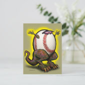 Baseball Beast Briefkaart (Staand voorkant)
