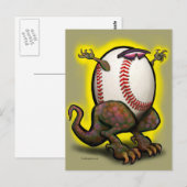 Baseball Beast Briefkaart (Voorkant / Achterkant)