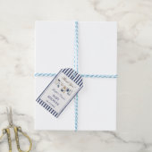 Baseball Beer Baby Shower Bedankt Cadeaulabel (Met Touw)