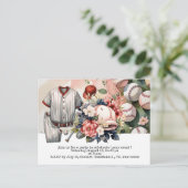 Baseball behalve de datum briefkaart (Staand voorkant)