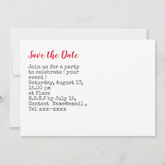 Baseball behalve de datum kaart (Achterkant)