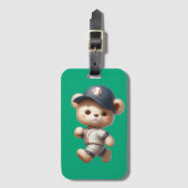 Baseball Beren 1 Bagagelabel (Voorkant (verticaal))