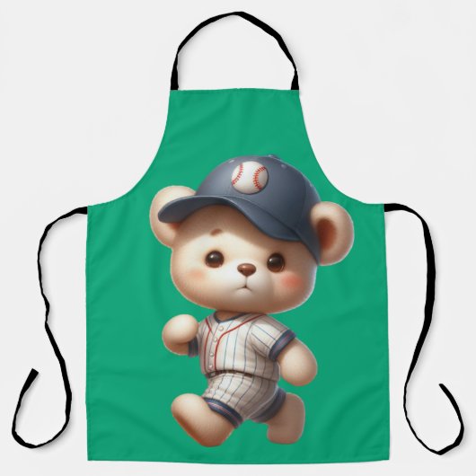 Baseball Beren 1 Schort (Voorkant)