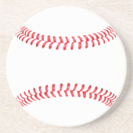 Baseball Beverage Coaster Zandsteen Onderzetter