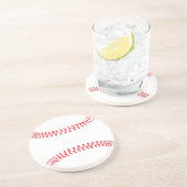  Baseball Beverage Coaster Zandsteen Onderzetter (Zijkant)
