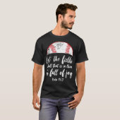 Baseball Bijbel Verse Cute Christelijk Psalm 96 Gi T-shirt (Voorkant volledig)