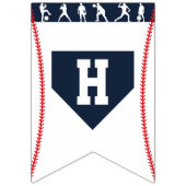 Baseball Birthday Banner (Tweede vlag)