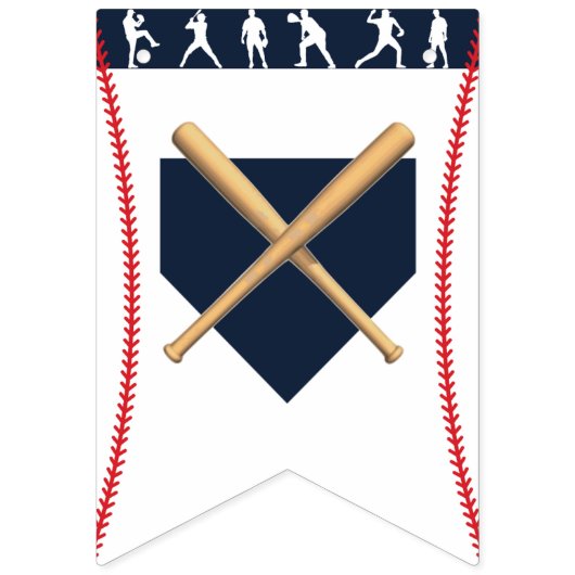 Baseball Birthday Banner (Eerste vlag)
