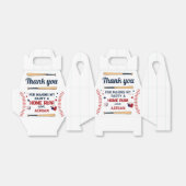 Baseball Birthday Bedankdoosjes (Uitgevouwen)