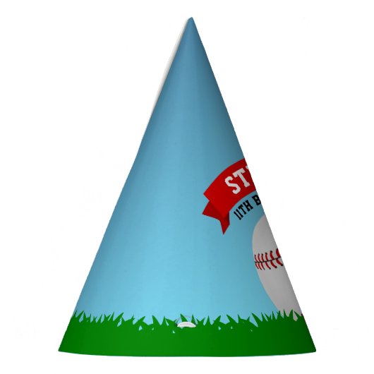 Baseball Birthday Feesthoedjes (Links)