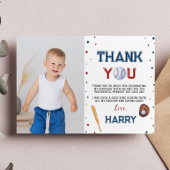 Baseball Birthday Foto: Bedankt voor je kaartje Ba