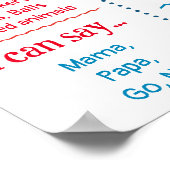 Baseball Birthday Milestone Sign Chalkboard Poster (Hoek)