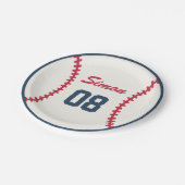 Baseball Birthday Paper Bord (Gekanteld)