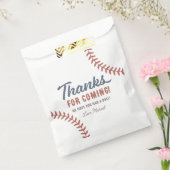 Baseball Birthday Party Bedankzakje (Gezegeld)