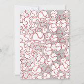 Baseball Birthday Party Kaart (Achterkant)