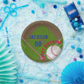 Baseball Birthday Party Papieren Bordje (Feest)