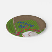 Baseball Birthday Party Papieren Bordje (Gekanteld)