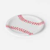 Baseball Birthday Party Papieren Bordje (Gekanteld)