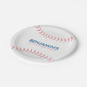 Baseball Birthday Party Papieren Bordje (Gekanteld)