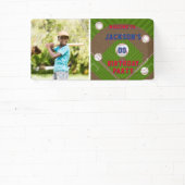 Baseball Birthday Party Photo Spandoek (Insitu)