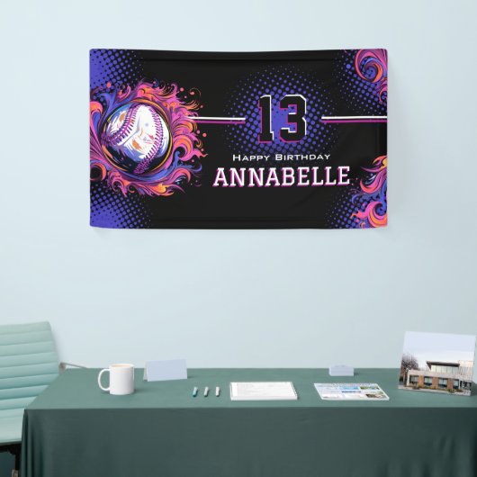 Baseball Birthday Party Spandoek (Beurs)