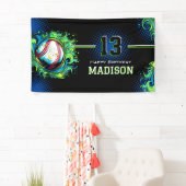 Baseball Birthday Party Spandoek (Insitu)