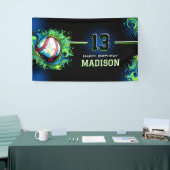 Baseball Birthday Party Spandoek (Beurs)