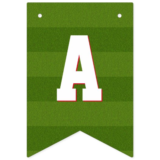 Baseball Birthday Party Vlaggetjes (Derde vlag)