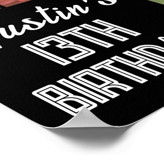 Baseball Birthday Party Welcome Poster | Editable  (Hoek)