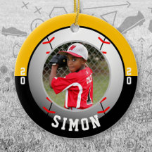 Baseball Black Gold Team Colour