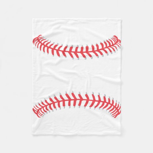 Baseball Blanket Fleece Deken (Voorkant)