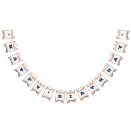 Baseball Blauwe Aangepaste Banner